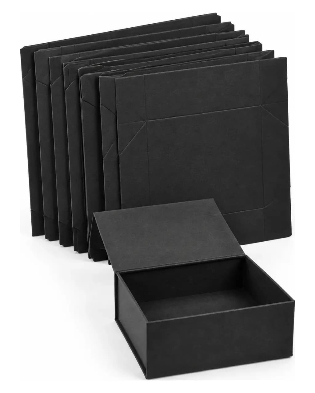 Coffrets cadeaux effet velours — lot de 10, à monter