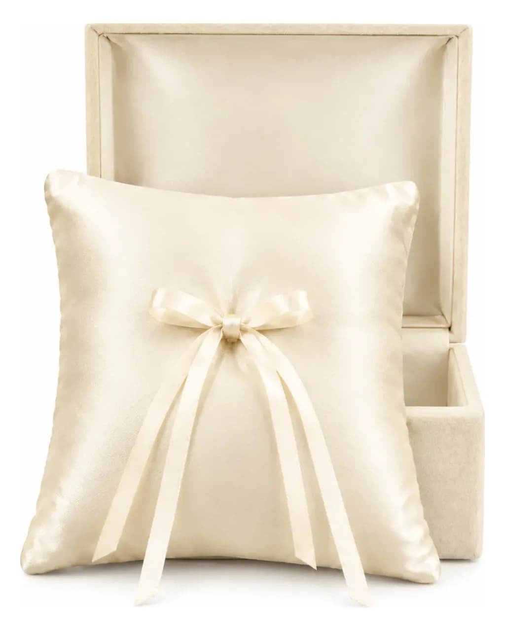 Coussin porte-alliances et son coffret — 2 pièces — vue 3