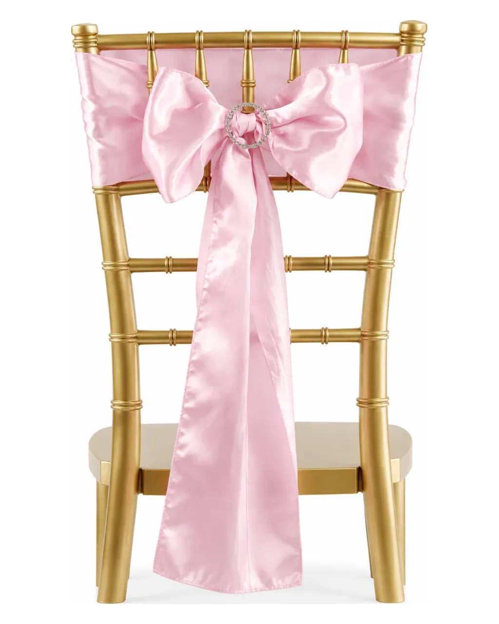 Nœuds de chaise en satin — lot de 10