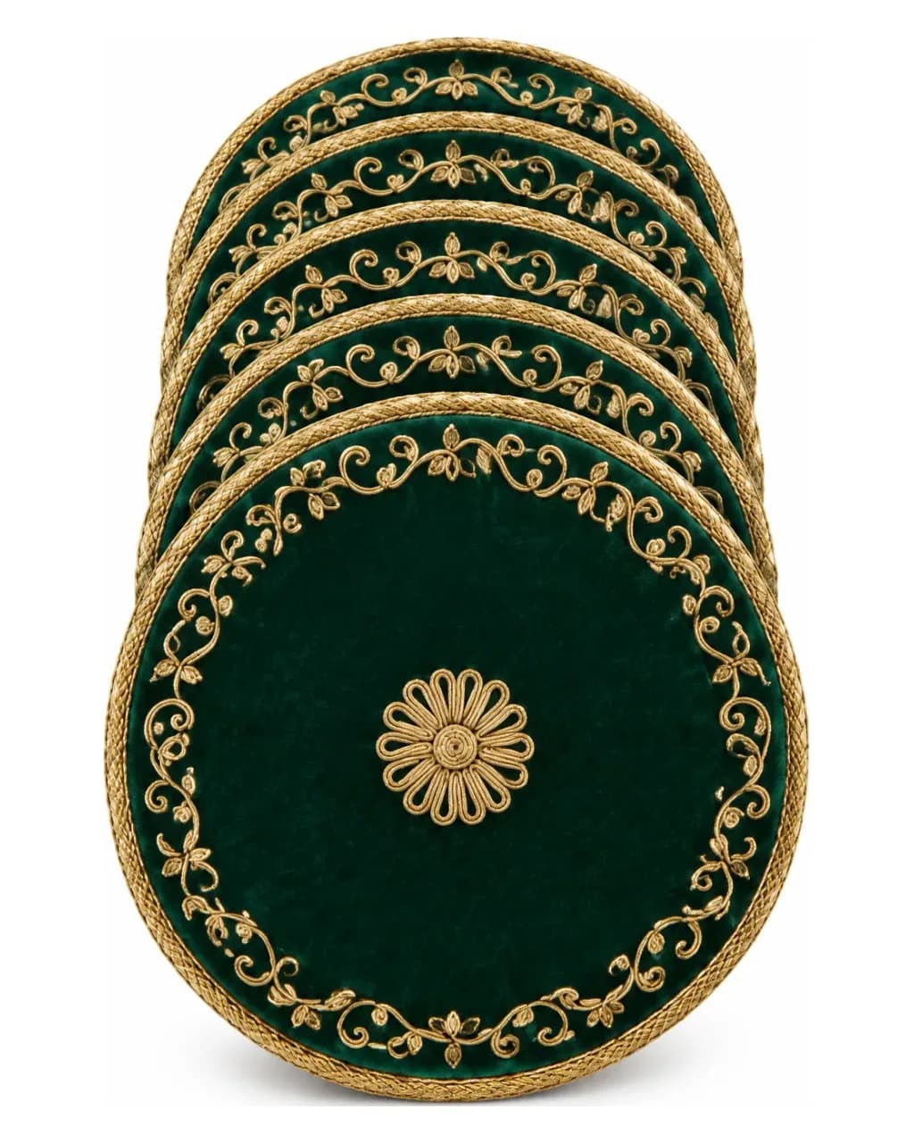 Mefrech de siniya brodé — lot de 6 pièces